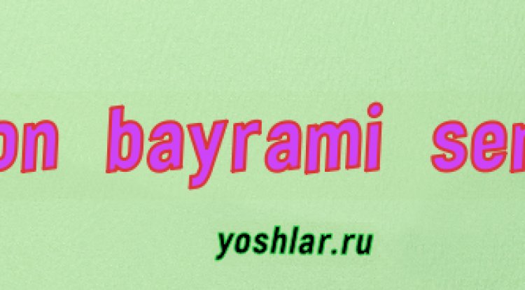 Mehrjon bayram senariysi tarbiyachilar uchun
